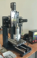 Mini-fraiseuse verticale CNC M200 à broche unique, haute précision, 3 axes, légère, pour fabricants