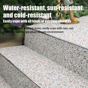 도매 에폭시 수지 세척 돌 자갈 레인 일괄 긁기 범용 컬러 분쇄 돌 수지 지상 세척 돌 - Product Image 2