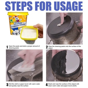 Detergente Multiuso per Piatti all'Ingrosso dal Produttore, <span class=keywords><strong>Pasta</strong></span> Personalizzata per Rimuovere Macchie Ostinate, Fragranza all'Arancia, Pulitore Universale per Utensili da Cucina - Product Image 5