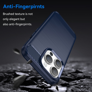 <span class=keywords><strong>Coque</strong></span> de téléphone légère en TPU souple <span class=keywords><strong>antidérapante</strong></span> bleue pour <span class=keywords><strong>iPhone</strong></span> 14 Pro Max, <span class=keywords><strong>coque</strong></span> de téléphone en fibre de carbone brossée pour <span class=keywords><strong>iPhone</strong></span> 13 12 <span class=keywords><strong>11</strong></span> 15 16 17 - Product Image 3