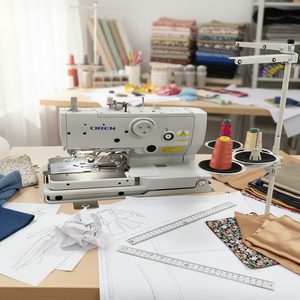 Máquina de ojales de orificio redondo de <span class=keywords><strong>aguja</strong></span> única <span class=keywords><strong>para</strong></span> coser agujeros de botón de componente de Motor de núcleo de Jeans, 2 unidades - Product Image 2