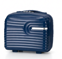 Valise de voyage rigide anti-rayures pour cosmétiques, mini-coffret de maquillage étanche en ABS PC, organisateur de beauté de luxe, vente en gros