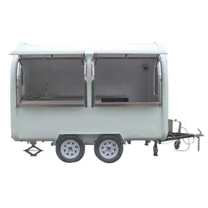 Oucci Mini Bubble Tea Food Truck Tricycle Electric Kitchen Equipment Used Sale