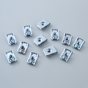 Ô Tô Thép không gỉ Fastener vít loại M6 M4 M10 U hình mùa xuân Clip <span class=keywords><strong>Nut</strong></span> Nickel mạ tốc độ snap ốc vít - Product Image 5