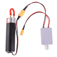 Pompe à huile électrique DWI pour moteurs à essence de modèle RC, marche avant/arrière, prise XT60, longueur 10,7 cm, diamètre 2,8 cm