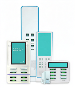 Touch Screen Rental Power Bank Vending Machine 4 Bay <b>Charging</b> <b>Station</b> 65W Portable Power <b>Station</b> for Airport Lounge - Product Image 1