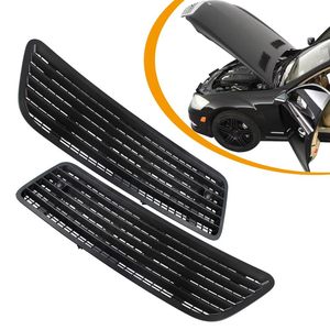 Aérations de capot Mercedes-Benz W221 S550 Noir Mat ABS Droite Gauche 2007-2013 - Product Image 2