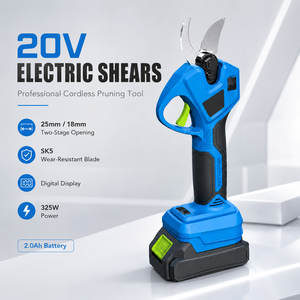 Sécateur électrique 20V 325W avec compteur LCD, coupe-branches 25mm, compatible avec l'interface <span class=keywords><strong>Makita</strong></span>, outil nu - Product Image 2