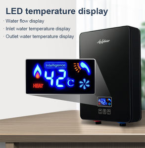 Honduras ฮีตเตอร์อาบน้ำติดผนัง CE CB ได้รับการรับรองโลโก้พิมพ์มีอยู่ในสต็อก120V 3500W ปรับอุณหภูมิจอแสดงผลดิจิตอล - Product Image 4