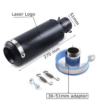 Systèmes d'échappement universels pour moto et dirt bike 51mm 60mm, silencieux DB Killer, pour FZ6 CBR125 TRK502 CB190R