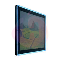 Moniteur de jeu bon marché en gros 27 pouces moniteur à écran tactile vertical à panneau de verre capacitif à lumière LED