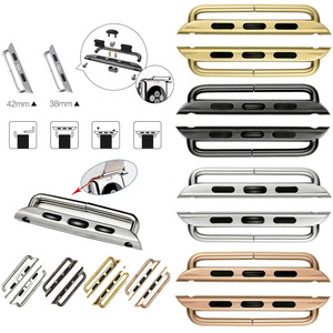 Adattatore connettore per cinturino apple <span class=keywords><strong>watch</strong></span> 44mm 40mm <span class=keywords><strong>42mm</strong></span> 38mm iWatch 5 <span class=keywords><strong>4</strong></span> 3 2 strumento adattatore in metallo in acciaio inossidabile accessori per orologi - Product Image 3