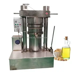 Máquina hidráulica de prensa de aceite en frío, máquina de extracción de aceite de aguacate, semilla automática, pequeña máquina de prensa de aceite de oliva fresco