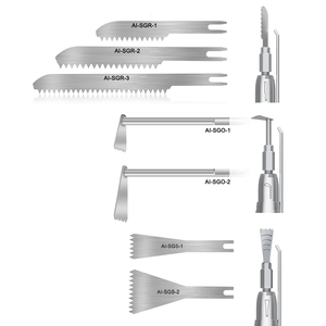 Lâmina de Serra Cirúrgica Ortopédica para Corte de Osso Sagital Oscilante Recíproco, Peça de Mão para Osteotomia, Lâminas Microdentárias - Product Image 1