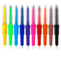 Ensemble de stylos aquarelles à air comprimé pour enfants, couleurs vibrantes, marqueurs à pulvérisation avec emballage personnalisé