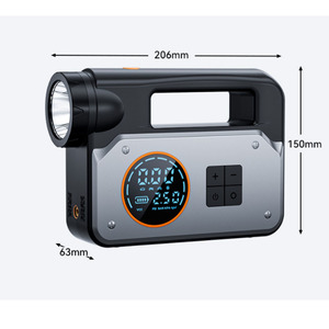 NOUVEAU 2025 Démarreur de <span class=keywords><strong>voiture</strong></span> sans fil intelligent 8000mAh Kit d'outils d'urgence Multifonctionnel Gonfleur de pneus Lumière LED 12V Haute puissance - Product Image 6