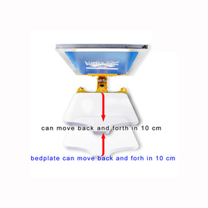 Machine de sérigraphie manuelle 1 couleur 1 station <span class=keywords><strong>Presse</strong></span> manuelle Imprimante de sérigraphie - Product Image 3