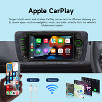 Autoradio Android BQCC 7 pouces avec écran Carplay, lecteur multimédia MP5, Mirrorlink, RDS, BT, FM, GPS, autoradio pour Seat Ibiza 2009-2013