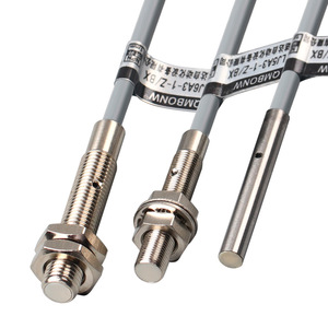 Miniature Metal Proximity <b>Switch</b> Sensor M4 M5 M6 M8 NPN PNP Three Wire 24V <b>Inductive</b> Sensor Screw Terminal - Product Image 2