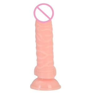 Fabriek Zwarte Huid Pvc Dildo Met Zuignap Zachte Realistische Penis Lul Voor Vagina Anale G-Spot Stimulatie Seksspeeltjes Voor Vrouwen - Product Image 6