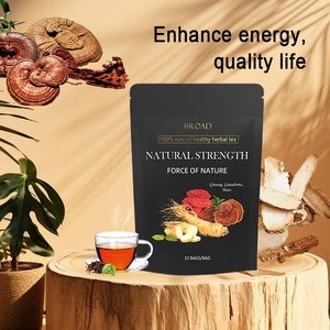 Thé énergétique masculin silulant, tonifie la santé des reins, aromatisé aux herbes naturelles, vitalité, maca, thé noir foncé en sachet - Product Image 6