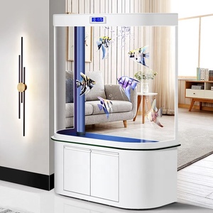 Acuarios de Vidrio Grandes Personalizados de 300, 200, 100+ Galones, Decoración para el Hogar para Peces y Cuidado Acuático - Product Image 1