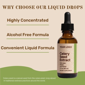 Nhãn Hiệu Riêng Nhãn Hiệu Thảo Dược Bột Sức Khỏe Sản Phẩm 100% Tinh Khiết Không-Biến Đổi Gen Chiết Xuất Hạt Giống Cần Tây Lỏng Giọt Cho Kết Hợp Hỗ Trợ - Product Image 4