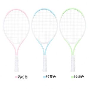 Tennis Trainer with <b>Rebound</b> Base, Single Player Practice Device with String, 21-inch Beginner Tennis Racket Set for Kids - Product Image 1