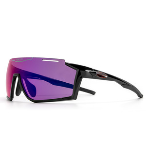 Lunettes de sport pour le cyclisme, verres polarisés miroir, anti-vent, monture intégrale en PC, multifonctionnelles, utilisation en extérieur - Product Image 1