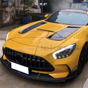 Kit de carrosserie en résine, pare-chocs avant, capot arrière et spoiler, adapté à Mercedes Benz <span class=keywords><strong>AMG</strong></span> <span class=keywords><strong>GT</strong></span> GTS - Product Image 4