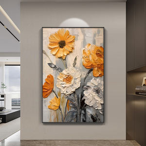 Personnalisé <span class=keywords><strong>Nature</strong></span> Murale Grand Paysage Peinture Salon Fleur Peinture Murale Chambre Peinture - Product Image 5