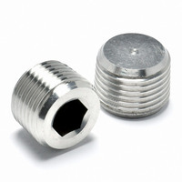 Vis de réglage à six pans creux à pointe plate SS304 M6-M12 pour fixation de machine, fournisseur chinois