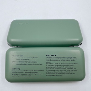 Caja de Almacenamiento Rectangular Personalizada de Hojalata para Gafas, Estuche Metálico para Empaque de Gafas de Sol/Vista - Product Image 3