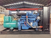 Générateurs diesel HM entièrement automatiques triphasés 400V 50Hz de 100kW, 120kW, 150kW, efficacité 85%, type mobile, marque renommée, PLC