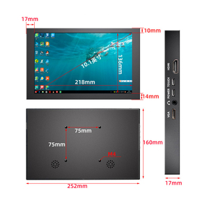 10.1 ''<span class=keywords><strong>Hdmi</strong></span>/Vga Industriële Capacitieve Touchscreen <span class=keywords><strong>Display</strong></span> Chassis Sub-Scherm Monitor Industriële Besturingsvrije Driver - Product Image 6