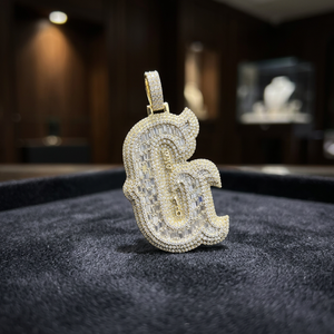 SK JEWELY ลดราคาพิเศษ จี้เพชรโมอิสซาไนต์ทรงกลมประดับทองคำสไตล์ฮิปฮอป ดีไซน์คลาสสิก เงินแท้ S925 สำหรับทุกเพศทุกวัย - Product Image 5