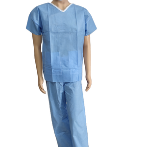Uniformes médicaux jetables pour médecins, combinaisons <span class=keywords><strong>de</strong></span> gommage, vêtements chirurgicaux SMS, vente d'usine - Product Image 3