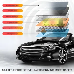 Car Window Tint Window Privacy Film Car Shade Front Windshield Heat   UV Block nano ceramic window film