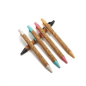 Recycled <b>Paper</b> Ball Pen Custom Logo Eco Friendly Gift Biodegradable Wheat Straw <b>Paper</b> Pen with Clip - Product Image 5