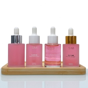 Flacon compte-gouttes pour soins de la peau, effet holographique arc-en-ciel irisé, épaule plate, pour huiles essentielles et sérums, 30 ml - Product Image 6