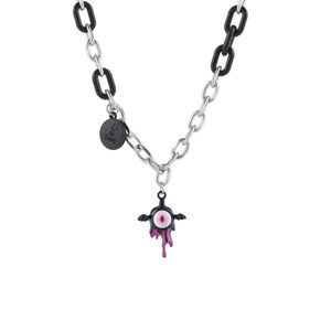 Collar con Colgante de Corazón de Diamantes Estilo Y2K, Moderno, Dulce, Genial y Oscuro para Hombres y Mujeres, Joyería de Acero Inoxidable, Personalizado de Fábrica, Venta al por Mayor - Product Image 1