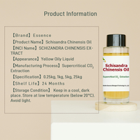 Huile Végétale Vierge de Schisandra Chinensis Extraite par CO2 Supercritique, Qualité Alimentaire et Cosmétique, Meilleure Vente, en Fût