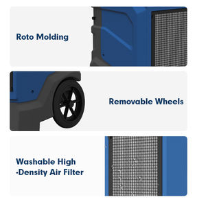 Deshumidificador Industrial de Alta Resistencia para Restauración, 165 PPD LGR, para Daños por Agua - Product Image 4