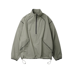 Custom Logo <b>Men's</b> <b>Lightweight</b> Windbreaker <b>Jacket</b> Breathable Outdoor Waterproof with Zipper Closure Casual Style for Spring - Product Image 5