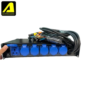 Actpro Tùy Chỉnh Hộp Điện 6x10a Dòng Mảng Loa 2-Core 4-Core 8-Core Cáp Âm Thanh Thiết Bị Âm Thanh Điện Nhà Phân Phối Điều Khiển - Product Image 6