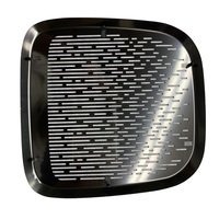 Malla de acero grabada para altavoces, malla de aluminio para altavoces de coche, malla para altavoces de graves de puerta de vehículos eléctricos, malla para cubierta de subwoofer, malla para altavoces de gabinete de bajos