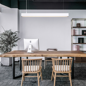 Holux 18 Wát phản xạ micro-lăng Kính Chụp đèn treo đèn bề mặt được gắn ánh sáng tuyến tính 24Watt <span class=keywords><strong>LED</strong></span> Batten treo <span class=keywords><strong>LED</strong></span> Batten đèn - Product Image 1