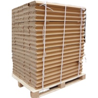 Protecteur d'angle en carton ondulé en papier Kraft