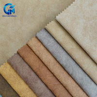 # Tissu en molleton imitation coton respirant et imperméable 9F321 avec film thermosoudé en surface, tissu de canapé en peluche simple face