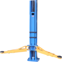 Produit livré en usine avec certification CE - Machine de levage hydraulique à double vérin de 5 tonnes à déverrouillage unilatéral